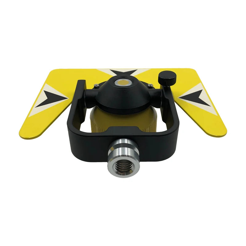 High Quality Yellow Single Prism For Nikon South Trimble Top For Sokk-ia Total Station Prisms Surveying AK18 With Soft Bag