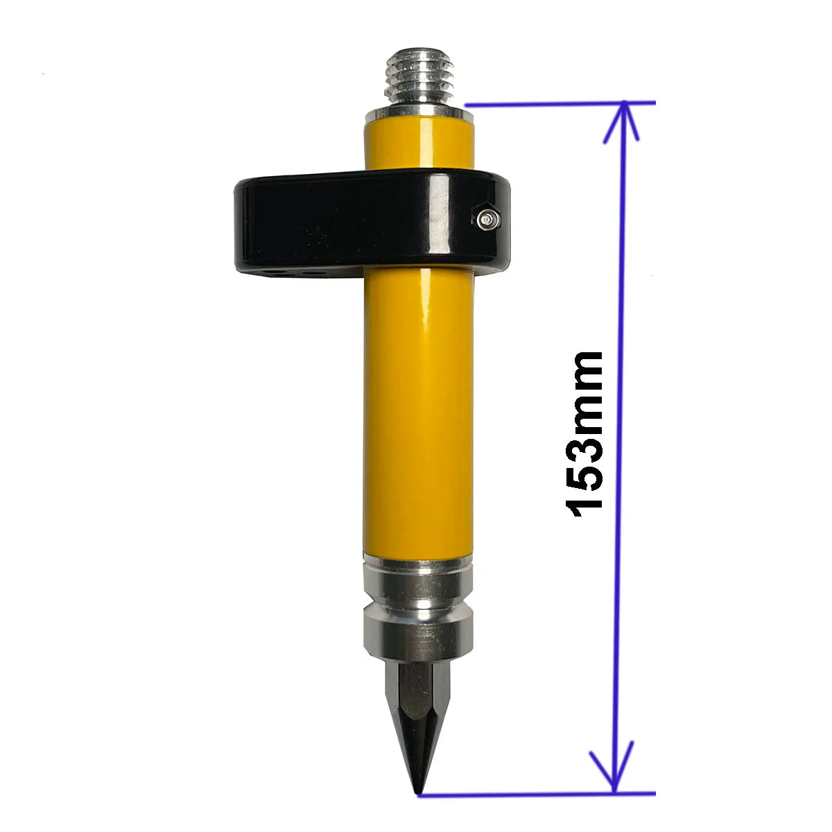 MINI PRISM POLE 5/8x11 thread for Prism total station. GPS etc.