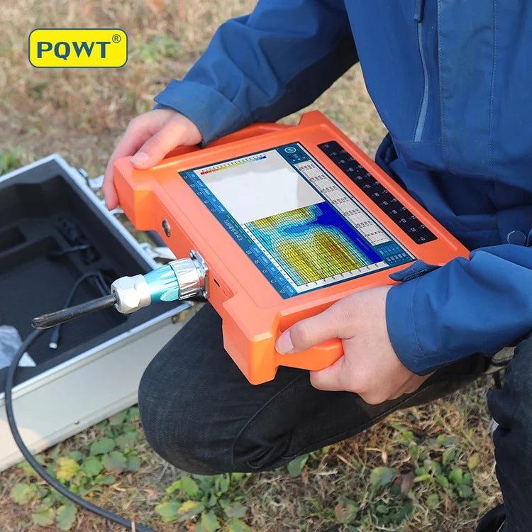 PQWT GT Series Geophysical Borehole Water Survey Equipment 500m Water Detector Underground Finder