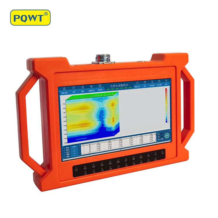 PQWT GT Series Geophysical Borehole Water Survey Equipment 500m Water Detector Underground Finder