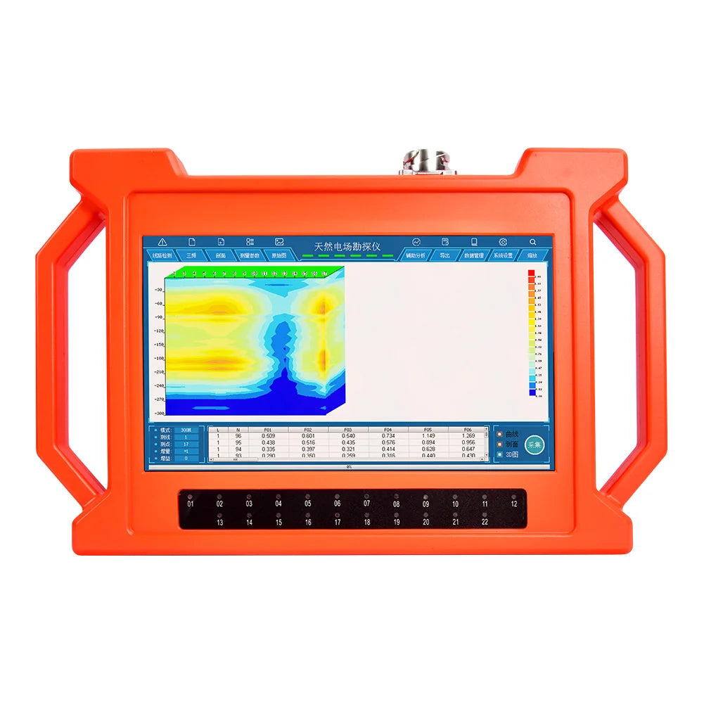 PQWT-GT150A Underground Water Detector Geophysical Equipment Auto Analysis 3D Rendering One-time Wiring