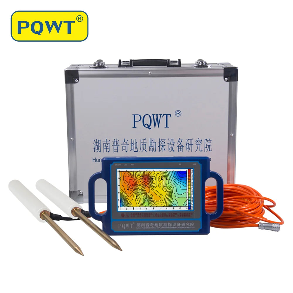 PQWT S500 Geophysical water survey equipment borehole water well logging ground water detector