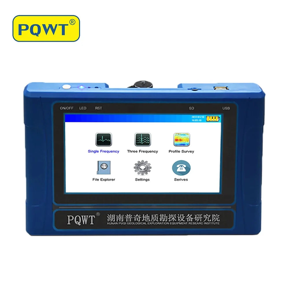 PQWT-TC150 Geophysical water survey equipment 150m underground borehole water detector