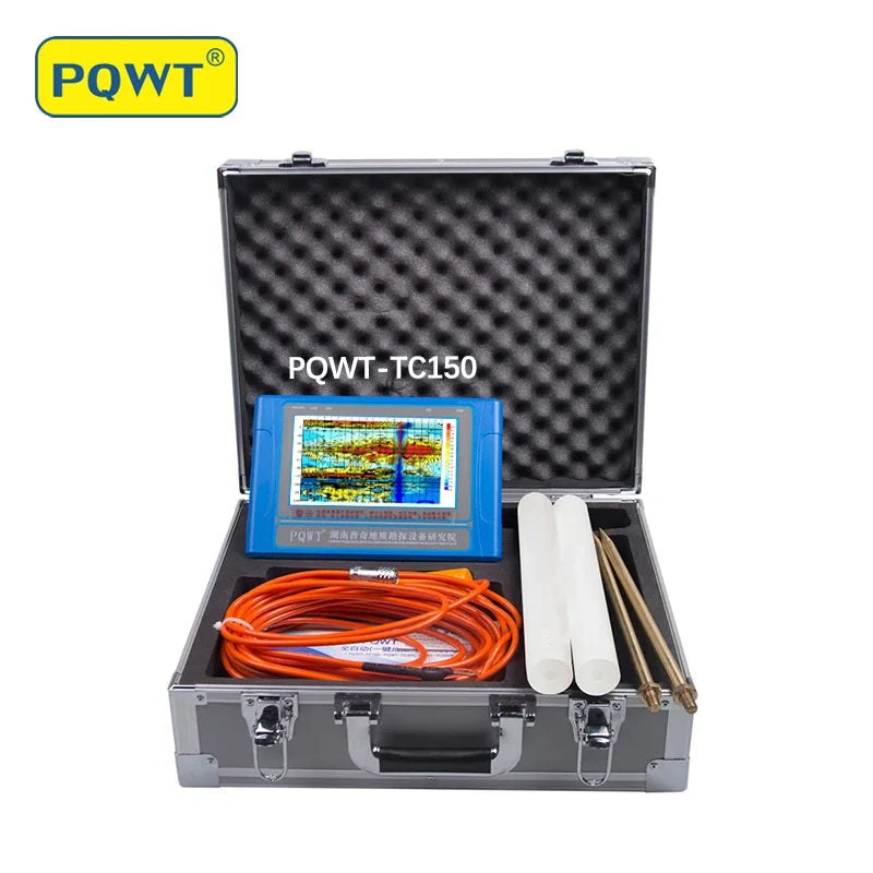 PQWT-TC150 Geophysical water survey equipment 150m underground borehole water detector