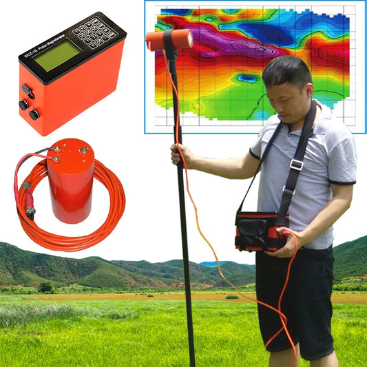 Portable magnetometer geological proton magnetometer magnetic field geophysical exploration groundwater gold oil detector