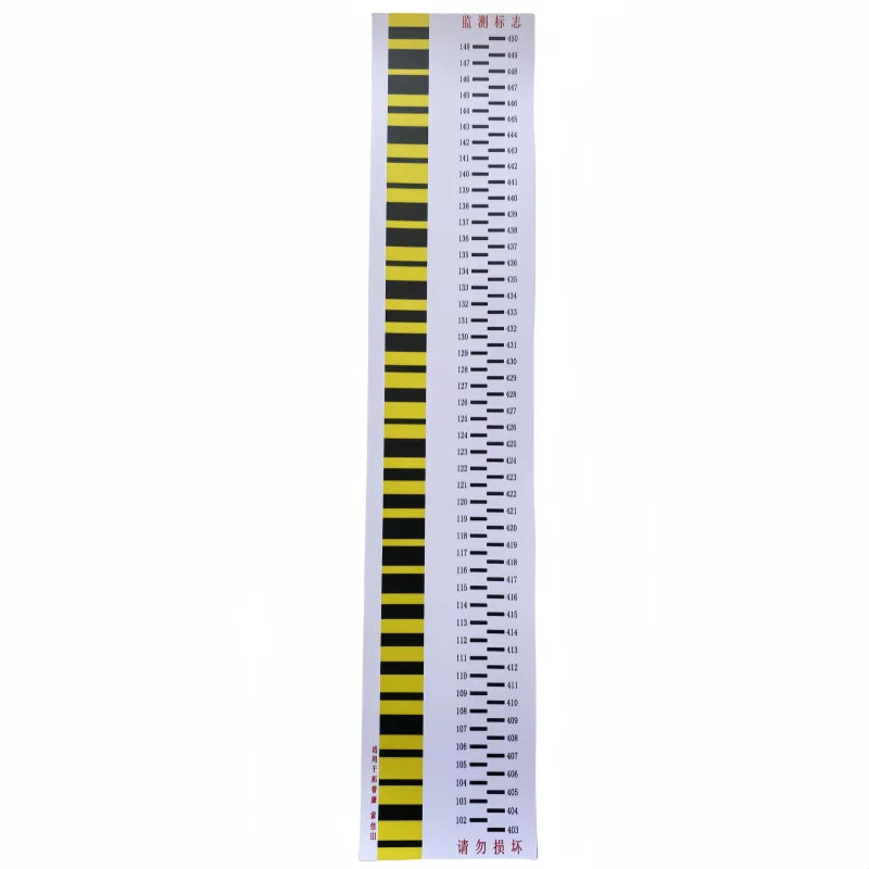 SETTLEMENT OBSERVATION BAR CODE STICKER FOR LEI-CA SOKK IA TRIMBLE DIGITAL LEVEL SURVEYING 10*35CM 10*50CM