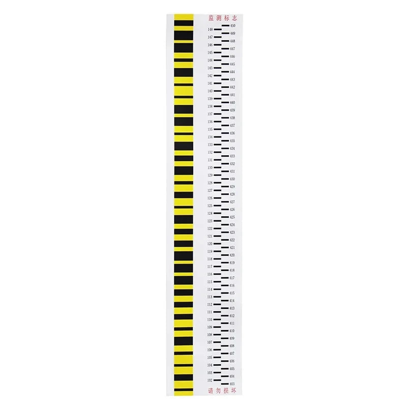 SETTLEMENT OBSERVATION BAR CODE STICKER FOR LEI-CA SOKK IA TRIMBLE DIGITAL LEVEL SURVEYING 10*35CM 10*50CM