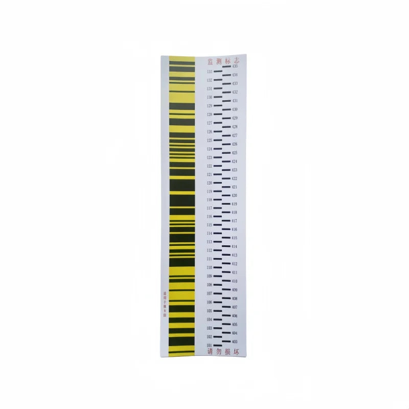 SETTLEMENT OBSERVATION BAR CODE STICKER FOR LEI-CA SOKK IA TRIMBLE DIGITAL LEVEL SURVEYING 10*35CM 10*50CM