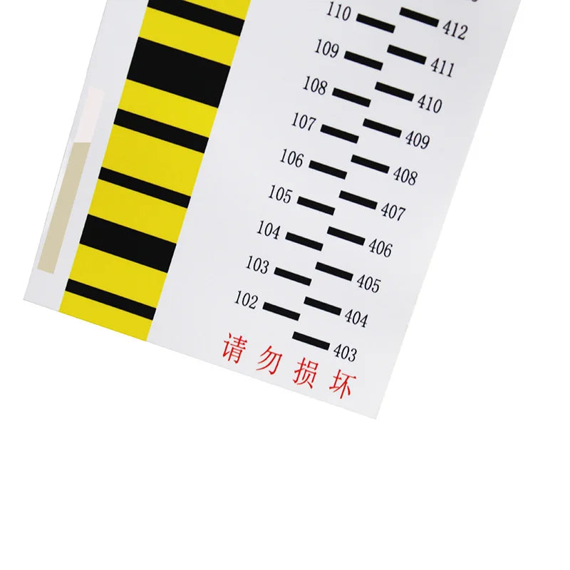 Settlement Observation Bar Code Sticker Digital Stickers Survey Point Label for Lc GeoMax Tb Surveying Electronic 1PCS