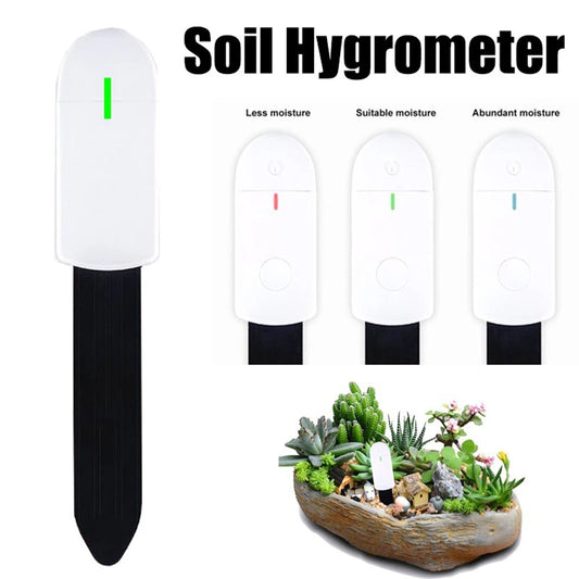 Soil Moisture Sensor Monitor Plants Flower Moist Testing Tool Soil Hygrometer Plant Detector Garden Care Planting Humidity Meter