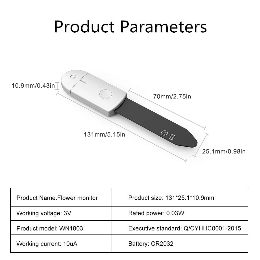 Soil Moisture Sensor Monitor Plants Flower Moist Testing Tool Soil Hygrometer Plant Detector Garden Care Planting Humidity Meter