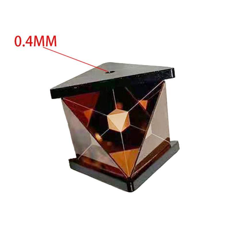 The 360 Degree Mini Prism Applicable To The Installation Of The 0.4mm Steel Wire Rope Is Used For Total Station Measurement